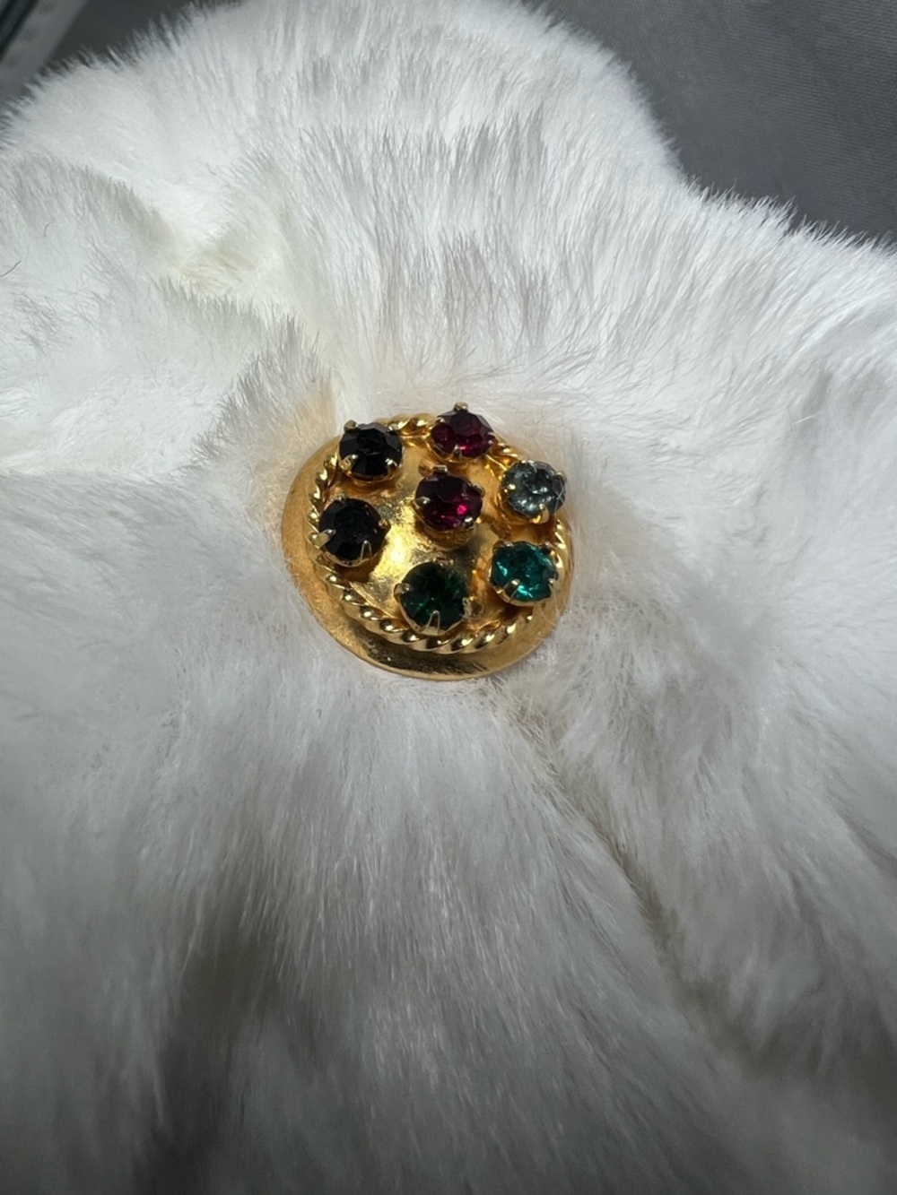 Vintage Rainbow Tie Tack
